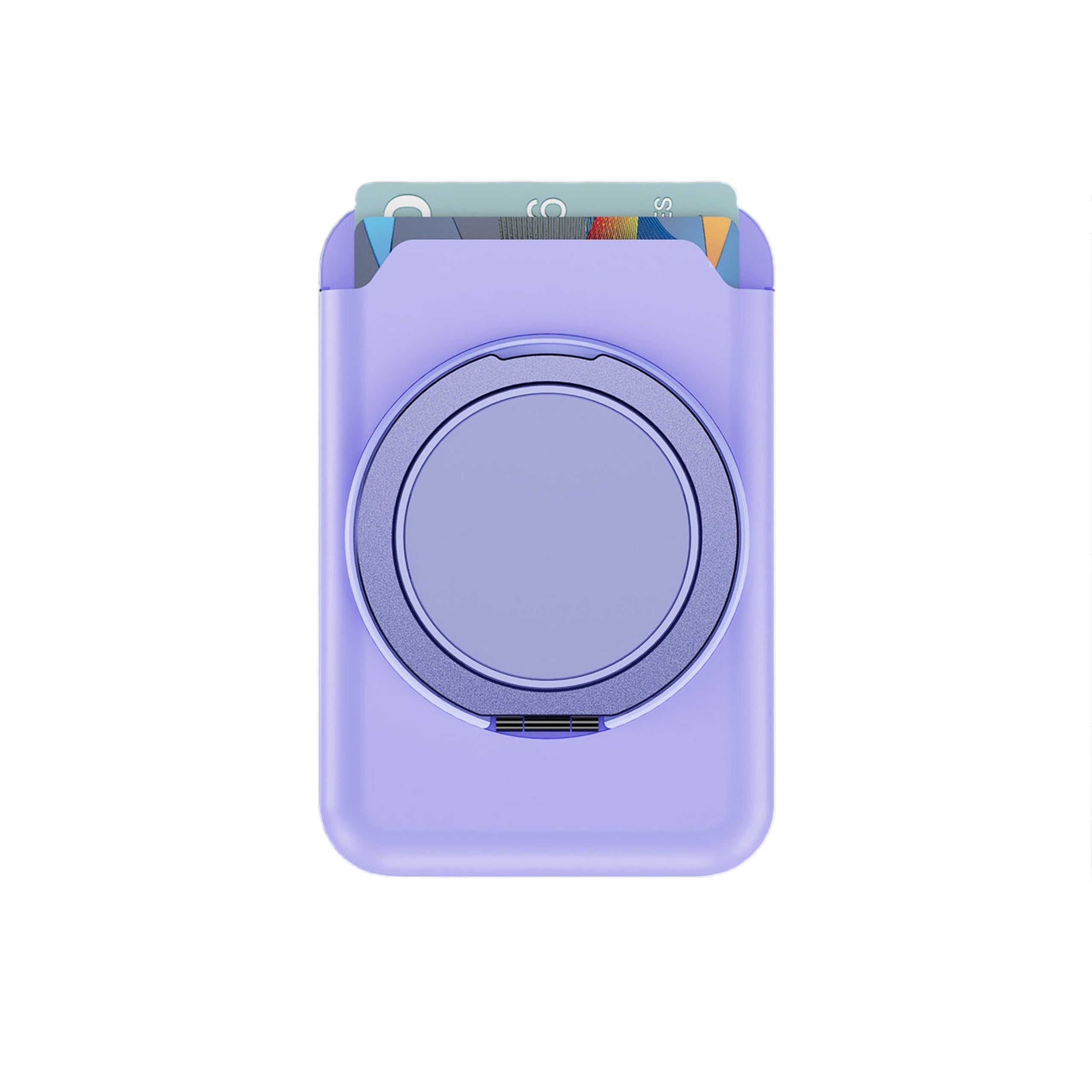 Frosted Card Slot Magnetic Wallet