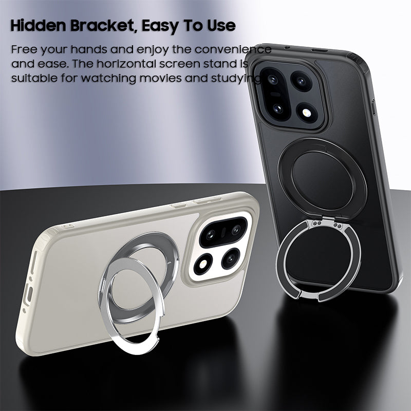 Translucent Frosted Swivel Stand Case with MagSafe