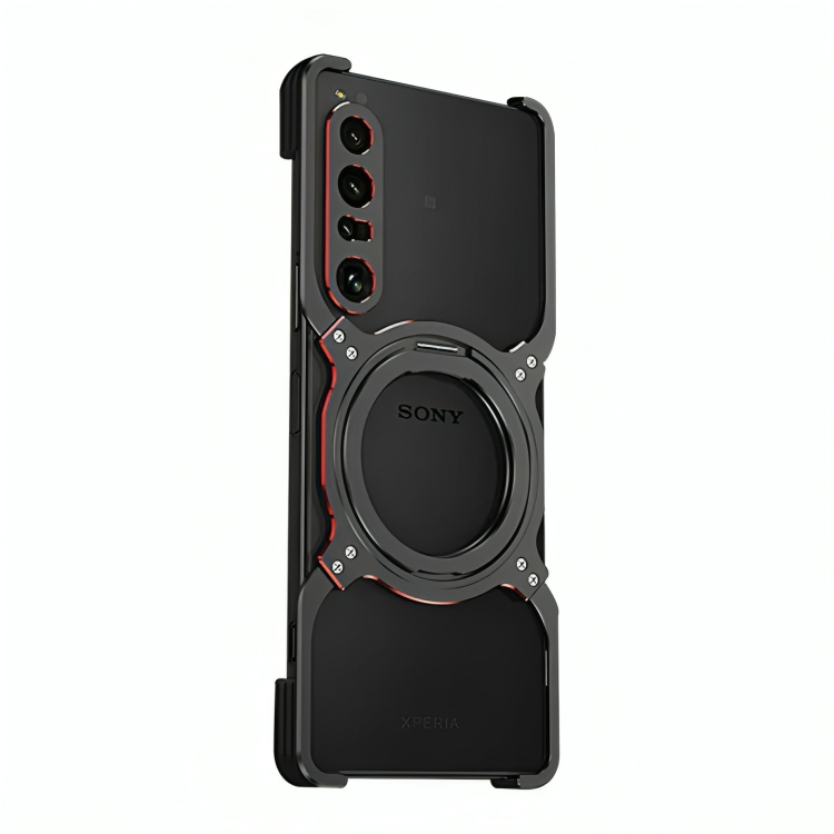 Metal Frame Anti-Fall Magnetic Holder Case