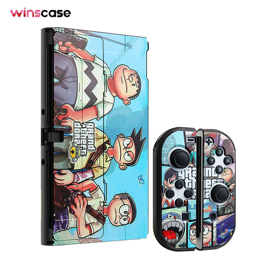 Nintendo Switch OLED | Game Theme Protective Case - Doraemon