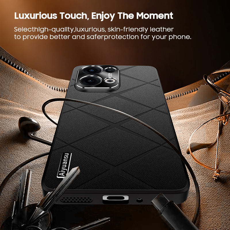 Rotating Ring Leather Case