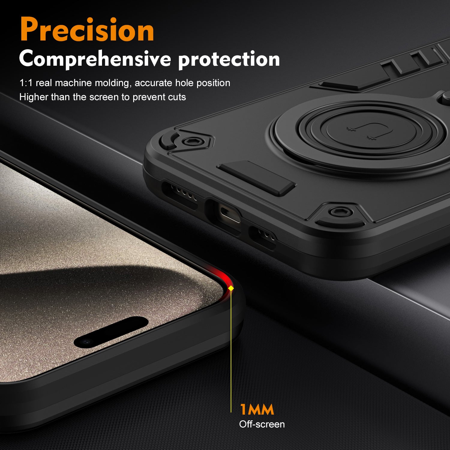 Armor Rotating Ring Anti-Fall Case