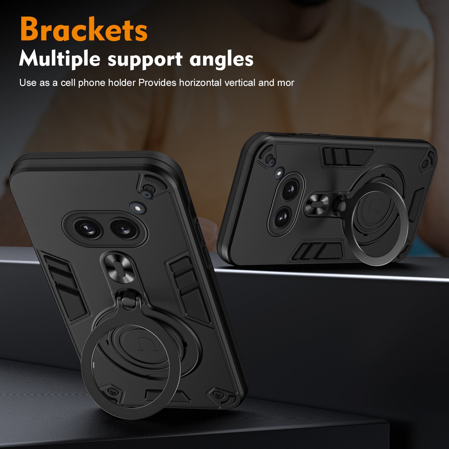 Armor Rotating Ring Anti-Fall Case