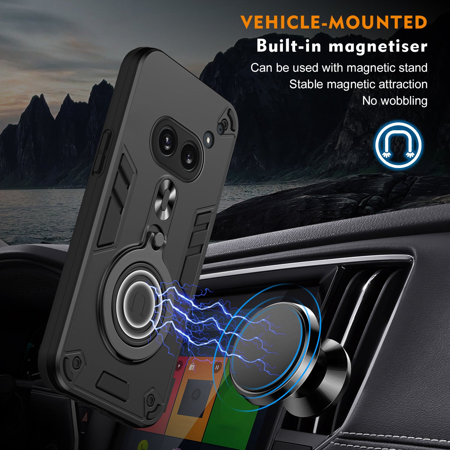 Armor Rotating Ring Anti-Fall Case
