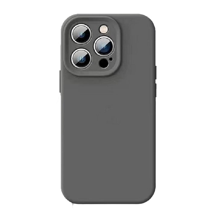 Solid Color Liquid Silicone Case