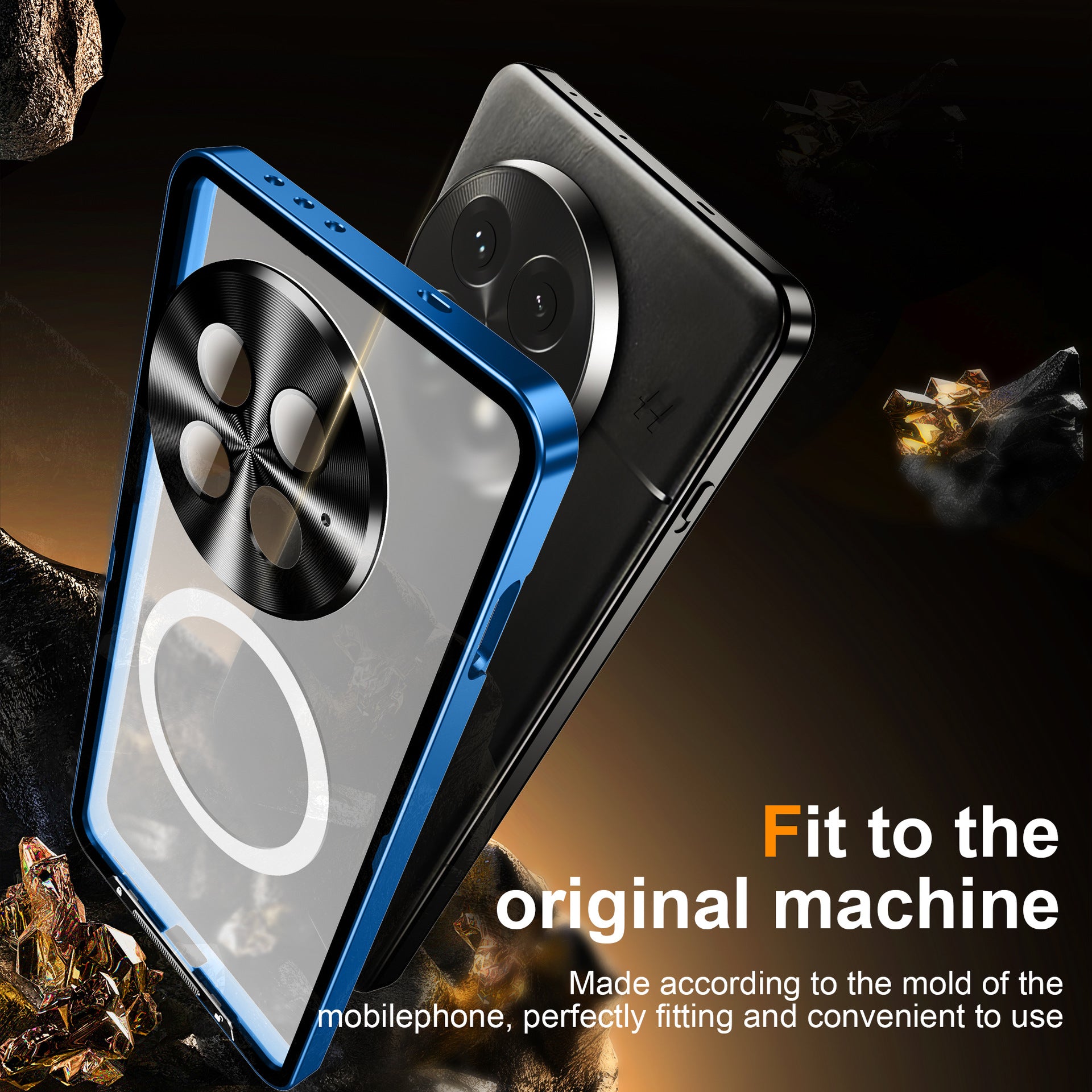 Metal Clear Case with MagSafe