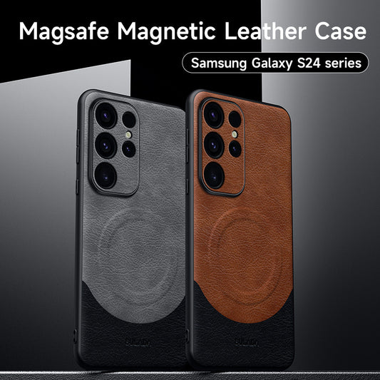 Samsung MagSafe Series | Leather Phone Case