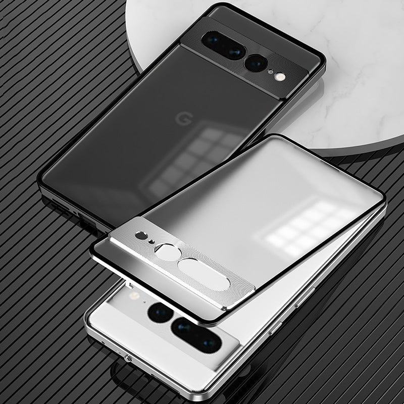 Single-Sided Buckle Metal Frame Case