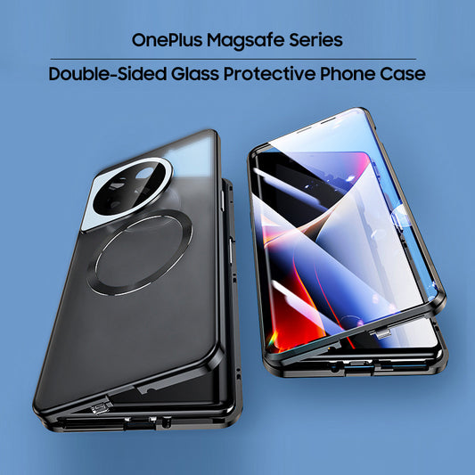 OnePlus Magsafe Series | Metal Magnetic Frame Double-Sided Glass Mobile Phone Case