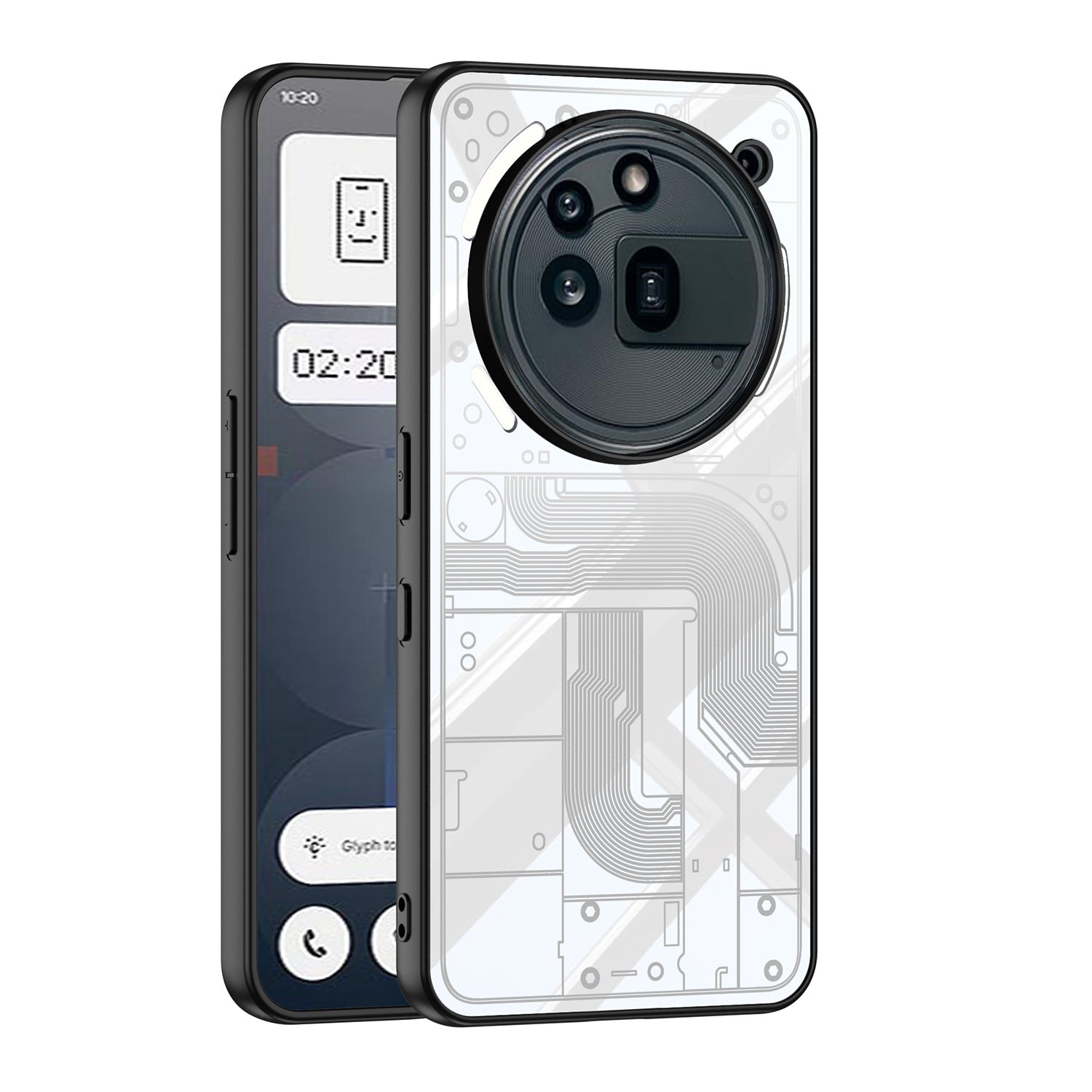 Electroplated Tempered Glass Case