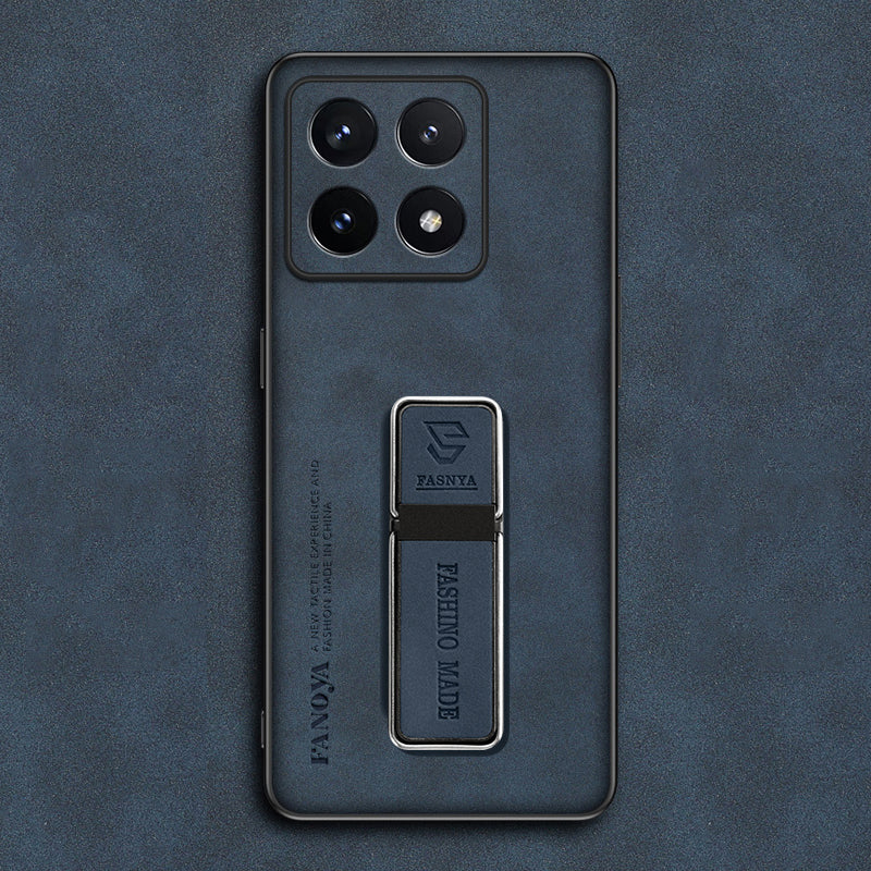 Matte Leather Case with Stand