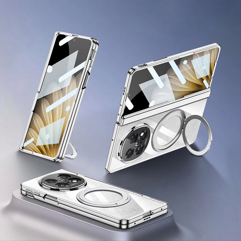 360° Rotating Stand Clear Case with MagSafe