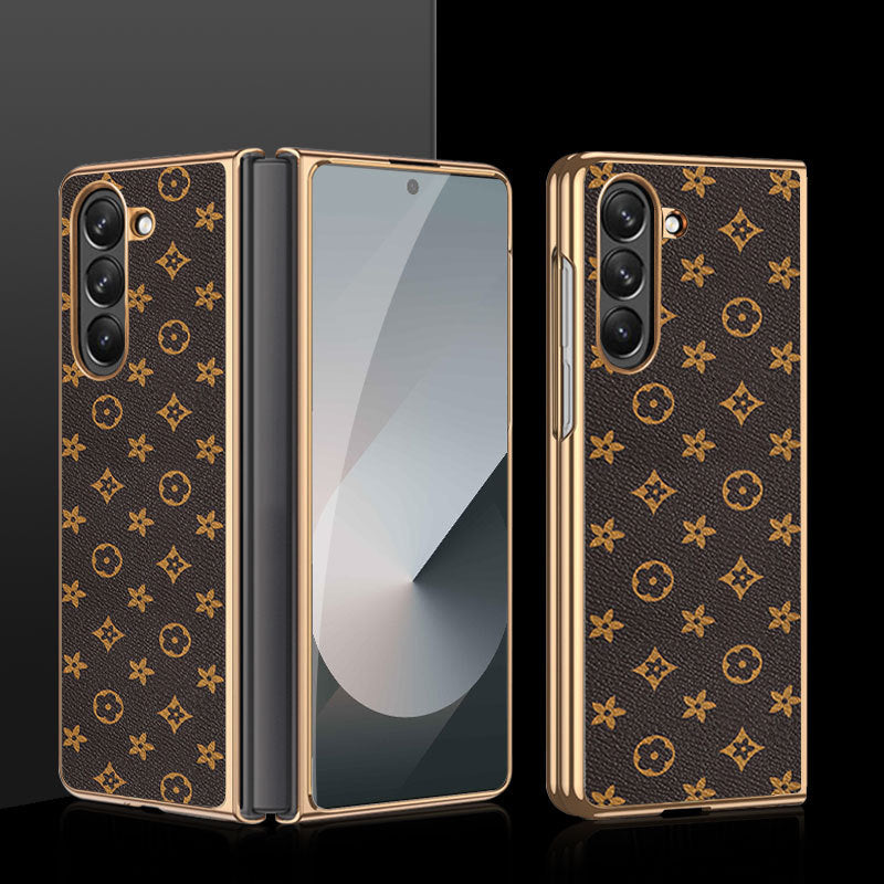 Luxury Electroplated Leather Case