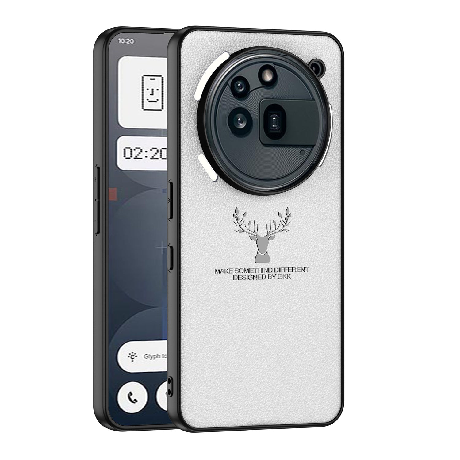 Elk Engraved Leather Case