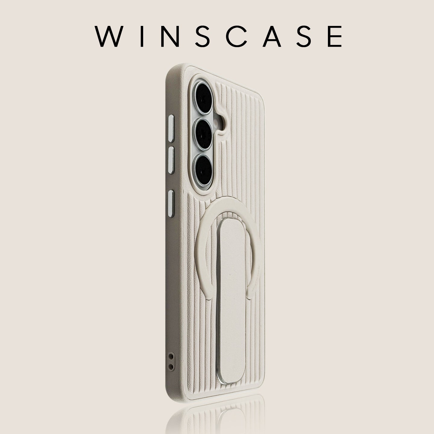 Folding Stand Leather Case