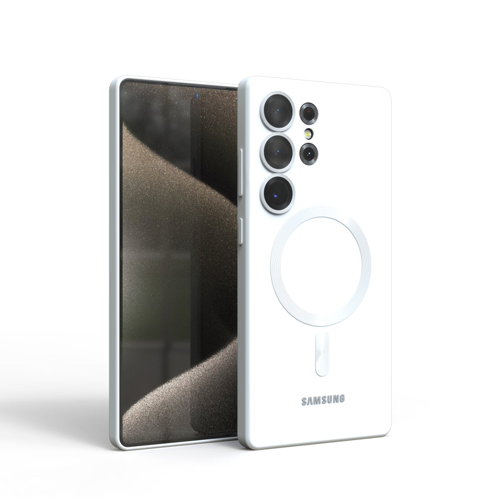 Samsung-Serie | Magsafe magnetische Silikon-Handyhülle