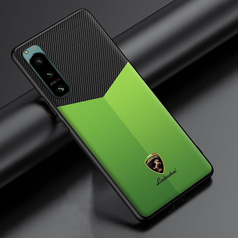 Sports Car Design Spliced Leather Case