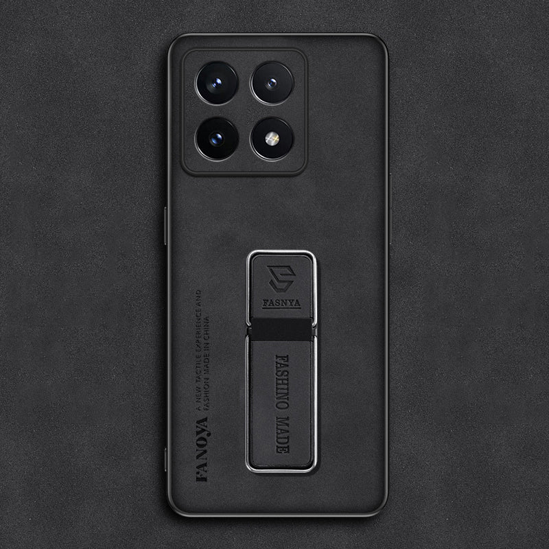 Matte Leather Case with Stand