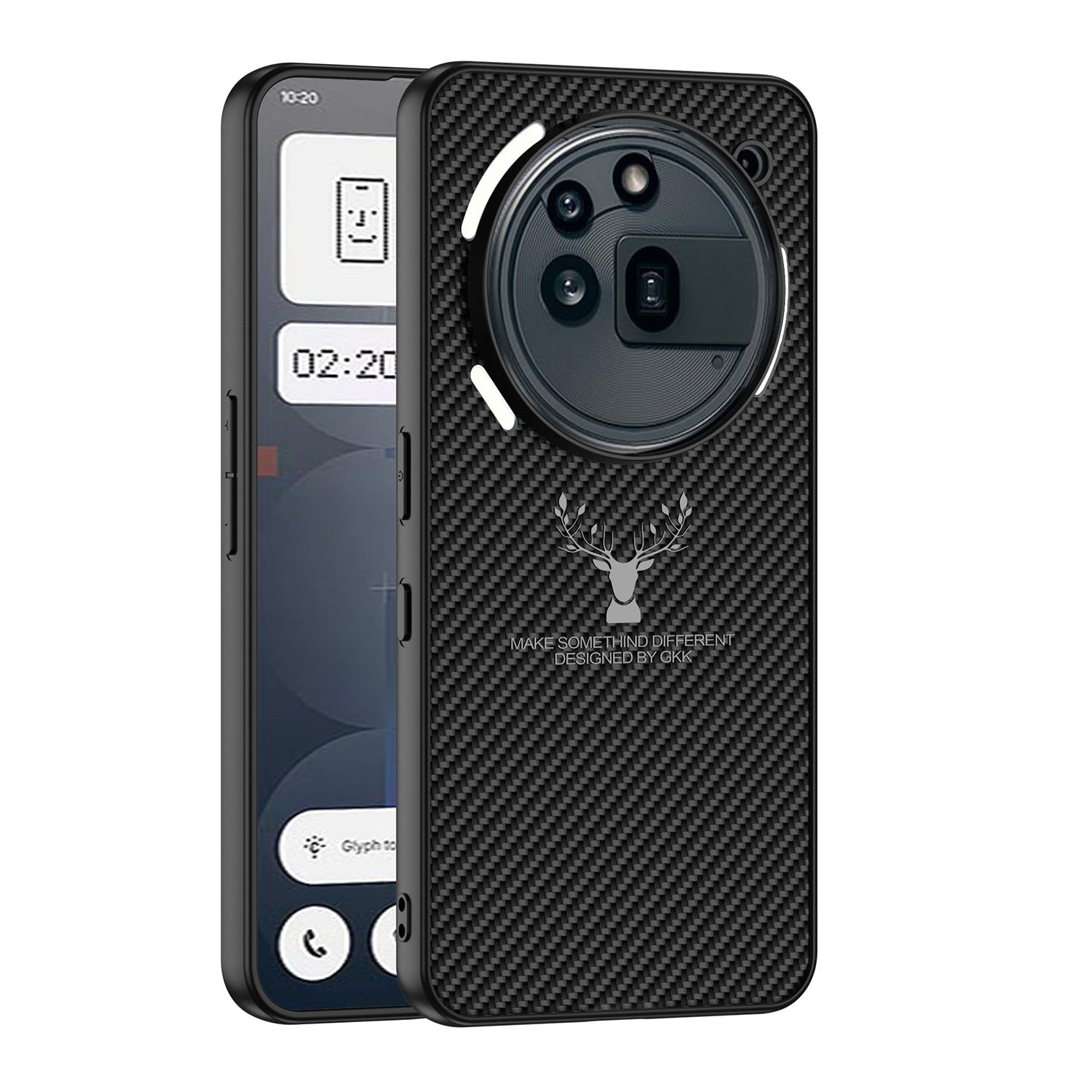 Elk Engraved Leather Case