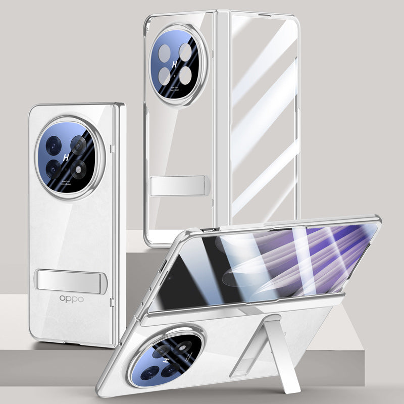 Electroplating Clear Case with Bracket