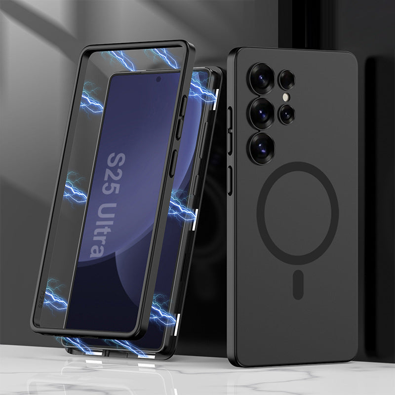 Magnetic Frame Frosted Case with MagSafe