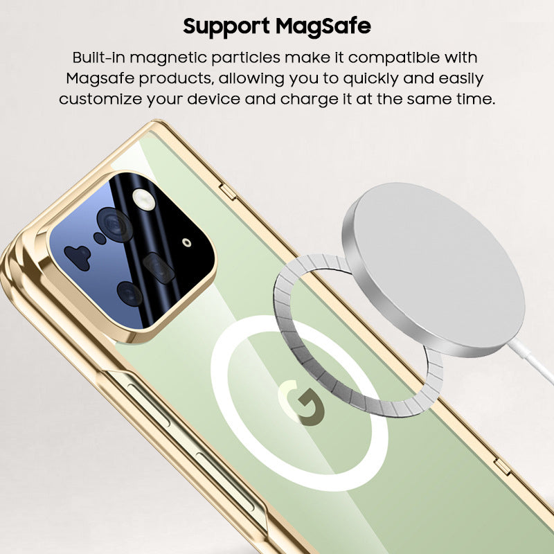 Electroplated Clear Case with MagSafe