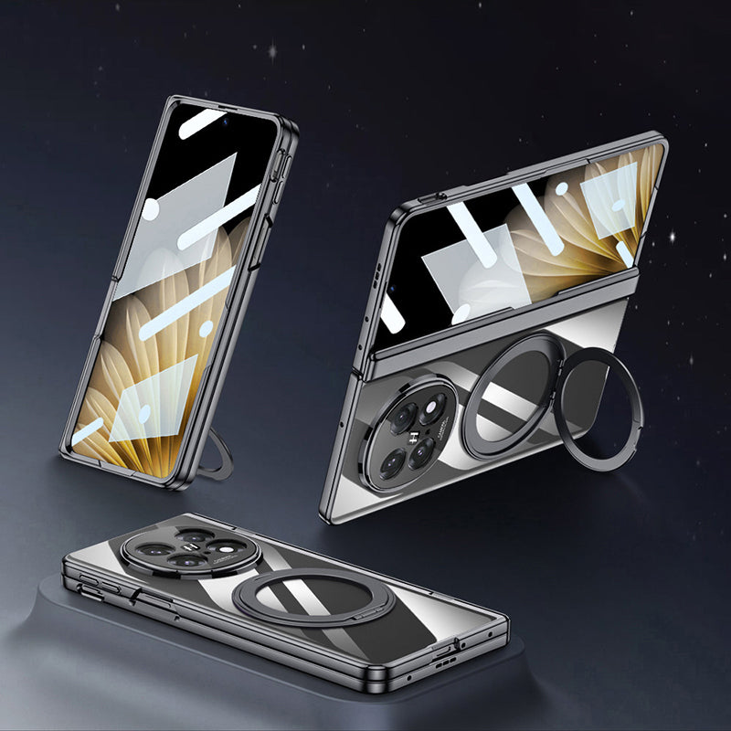 360° Rotating Stand Clear Case with MagSafe