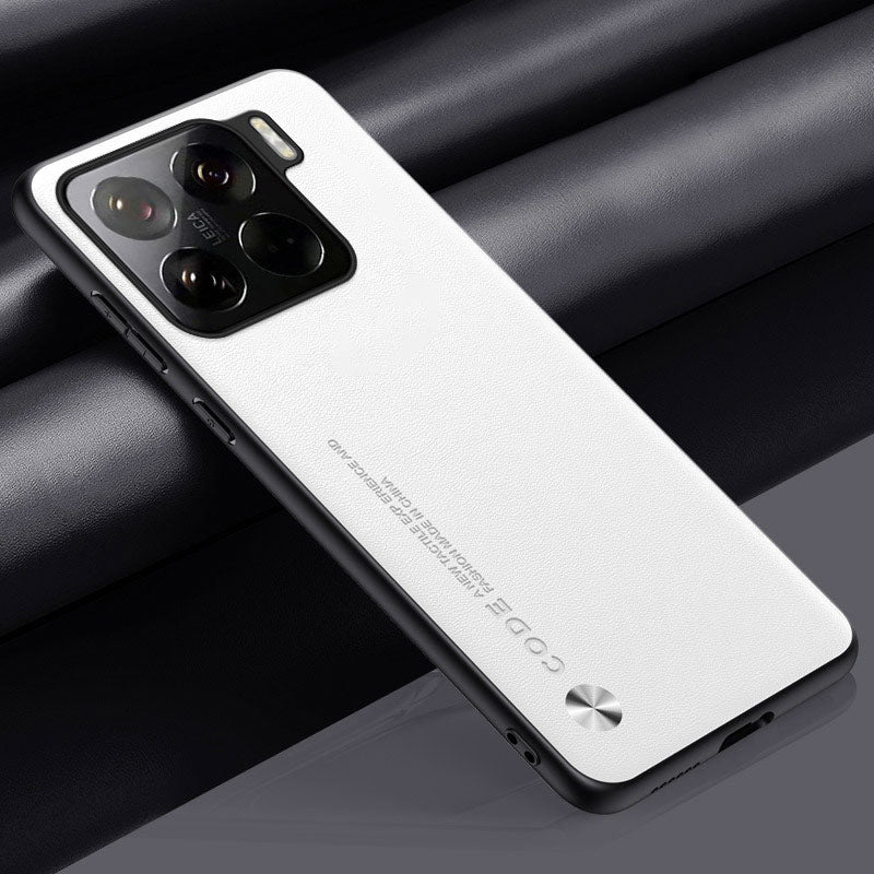 Solid Color Leather Case