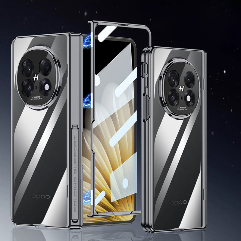 Transparent Electroplated Vertical Case