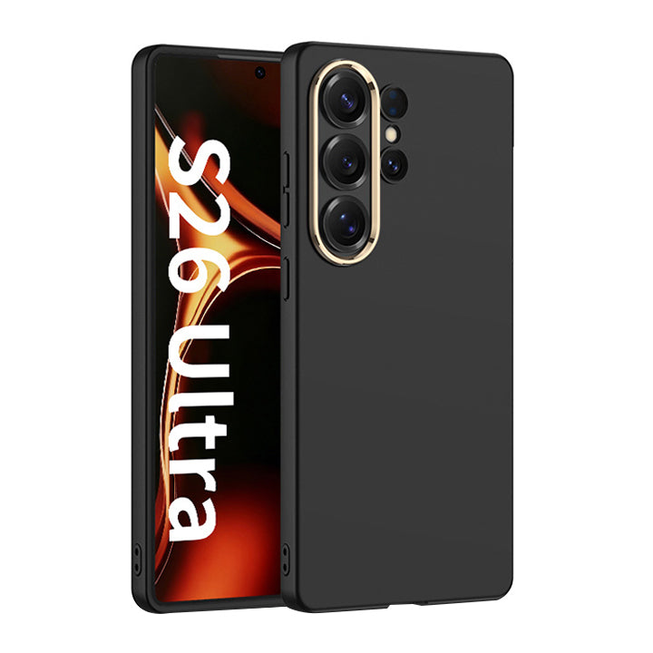 Solid Color Ultra-Thin Frosted Metal Lens Case