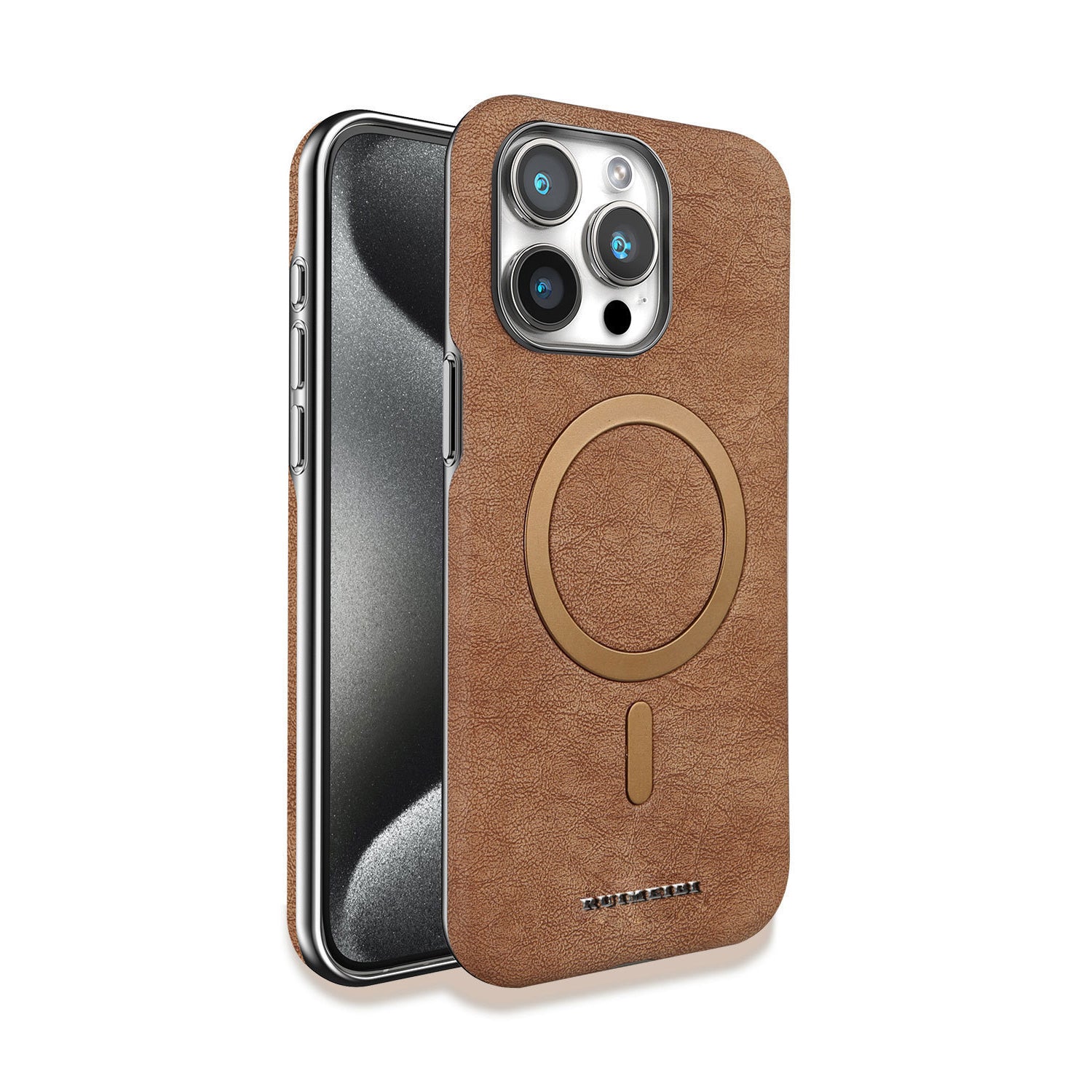 Luxury Business Leather Case with MagSafe