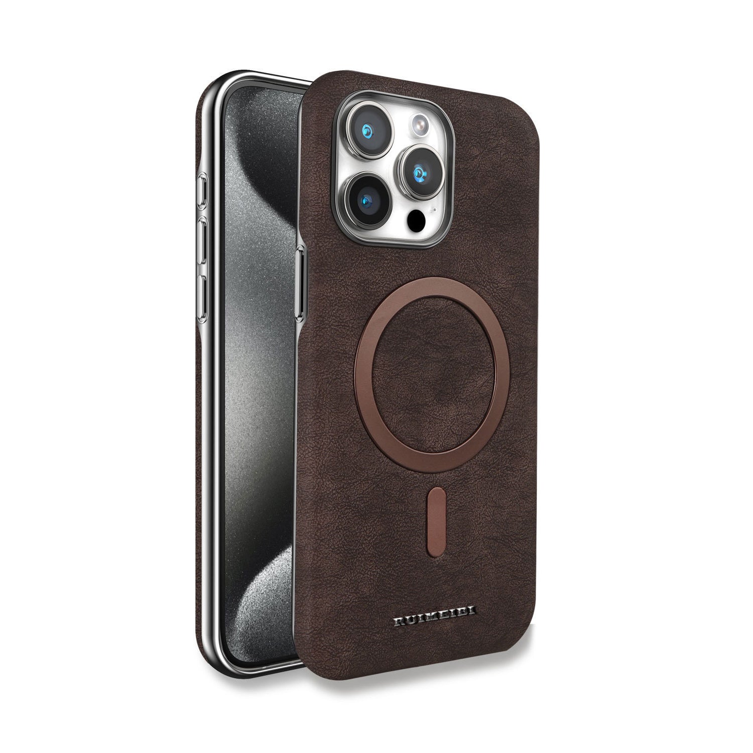 Luxury Business Leather Case with MagSafe