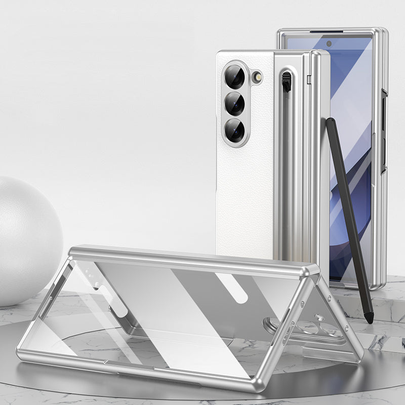 Electroplated Folding Case with Pen Slot