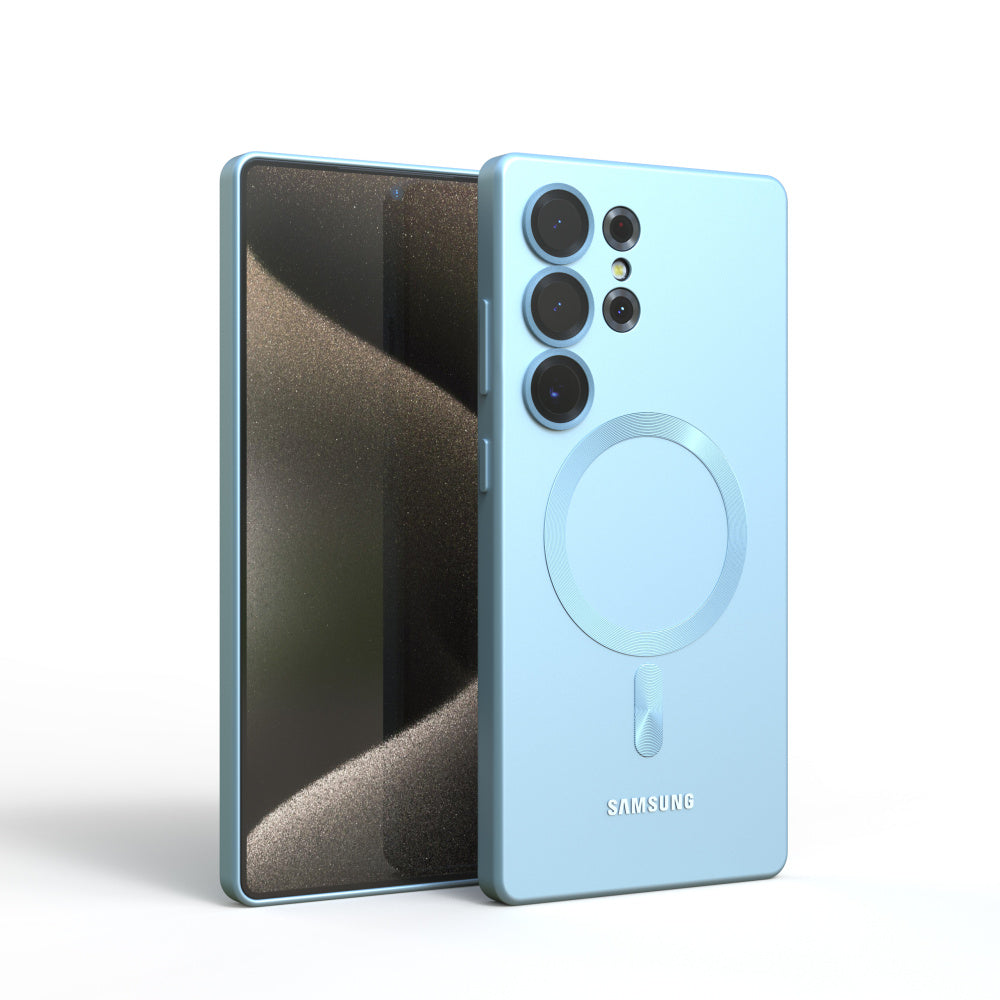 Samsung-Serie | Magsafe magnetische Silikon-Handyhülle