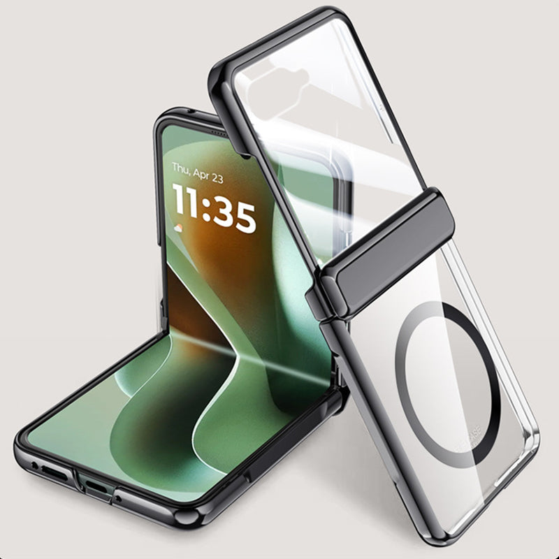 Electroplated Clear Case with MagSafe