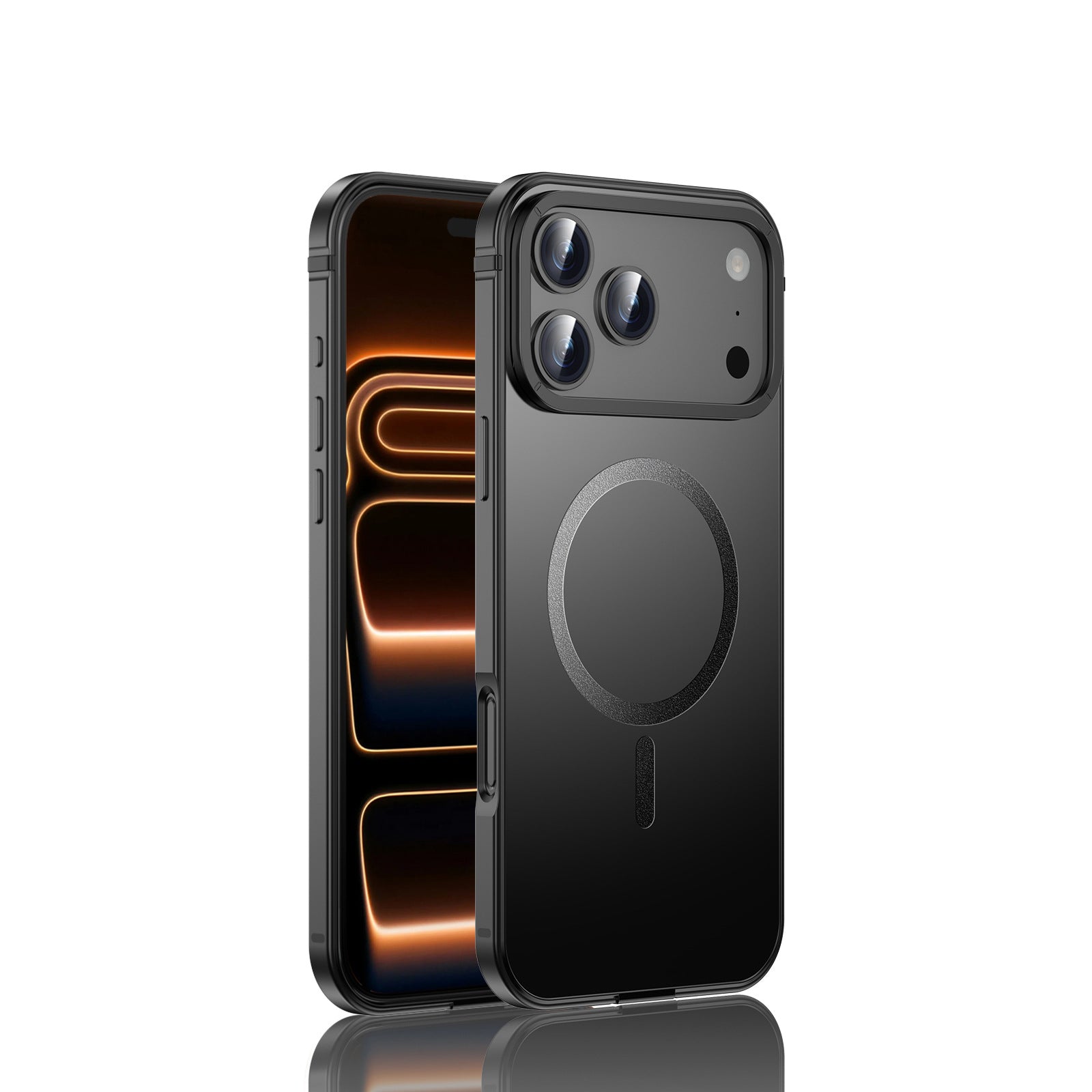 Alloy Metal Frosted Case with MagSafe