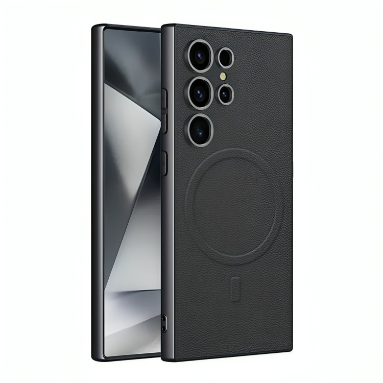 Skin Feel Leather Case with MagSafe