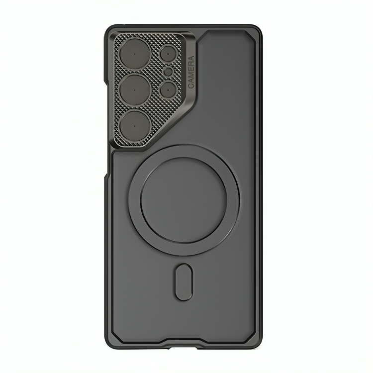 Lens Flip Cover Protective Metal Case with MagSafe