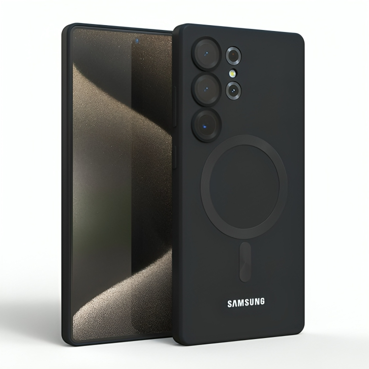 Samsung-Serie | Magsafe magnetische Silikon-Handyhülle