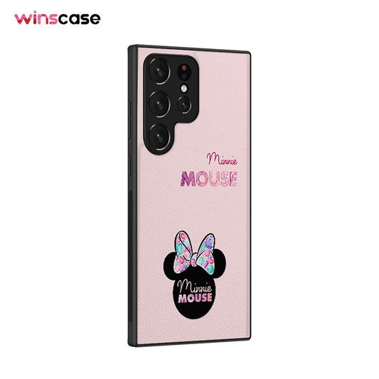 Samsung Series | Disney Minnie Leather Phone Case