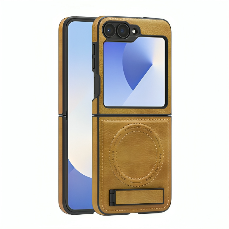 Business kickstand Leather Case with MagSafe