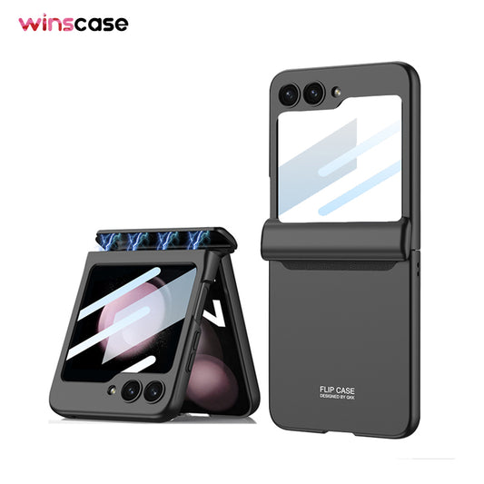 Samsung Series | Galaxy Z Flip Series Magnetic Hinge Frosted Phone Case
