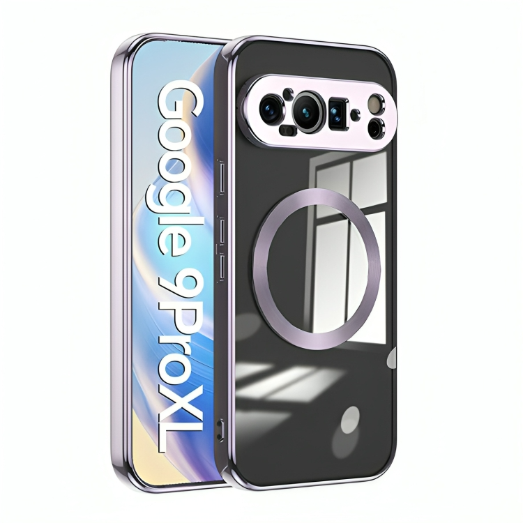 Electroplating Clear Case with MagSafe