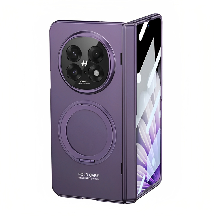 Rotating Magnet Ring Frosted Case with MagSafe