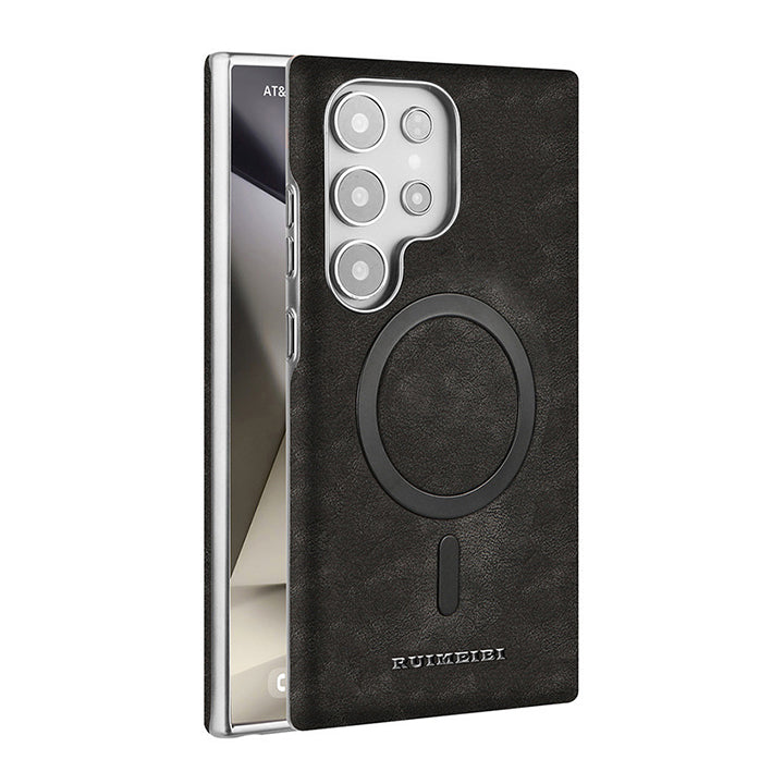 Luxury Business Leather Case with MagSafe