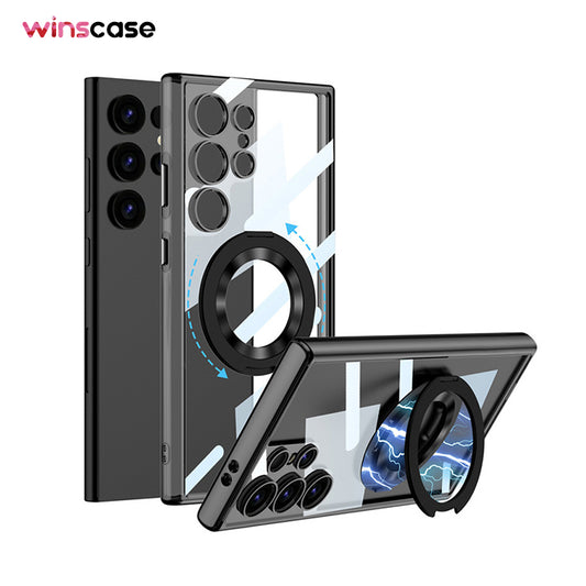 Samsung Magsafe Series | 360° Rotating Metal Stand Phone Case