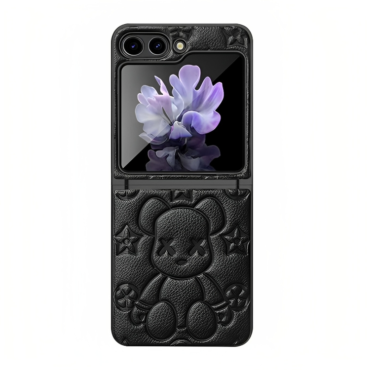 Fashion Gloomy Bear Leather Case