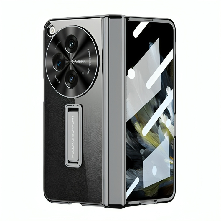 Transparent Electroplated Case with Stand