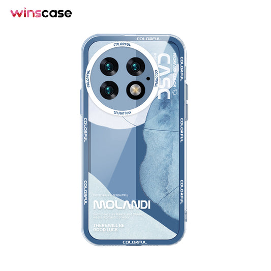 OnePlus Series | Morandi Transparent Silicone Mobile Phone Case