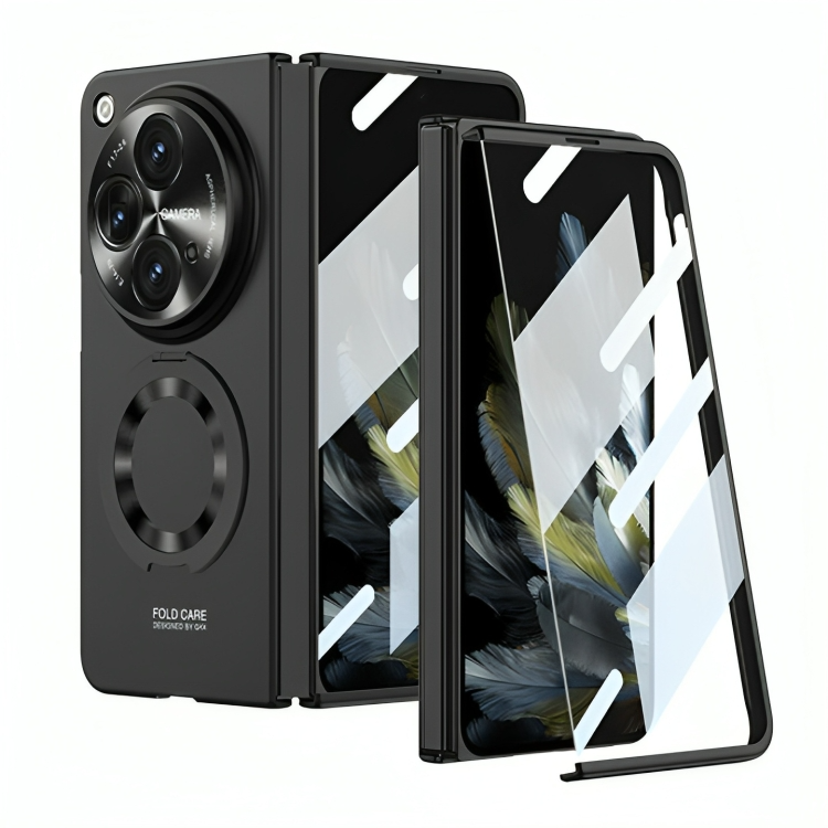 Rotating Magnetic Ring Frosted Case